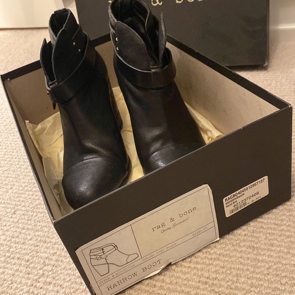 rag & bone Harlow Boot in black - Picture 2 of 3